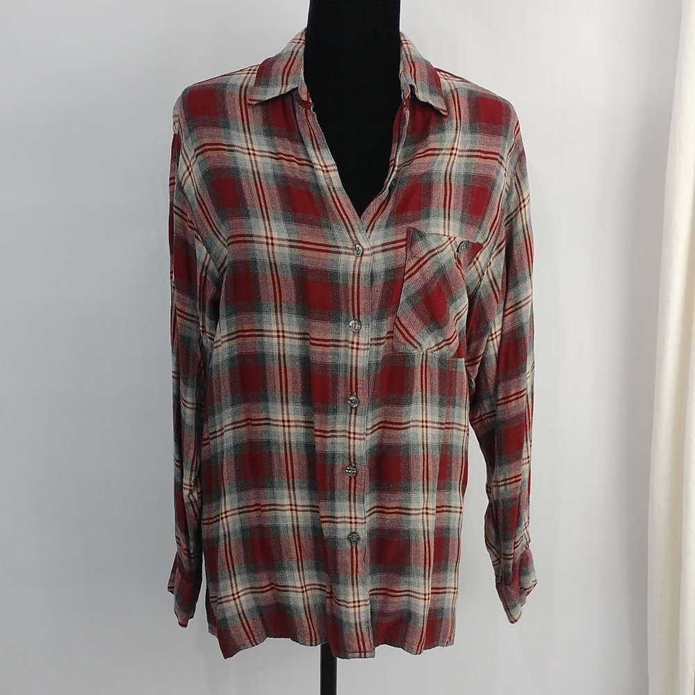 Bass Plaid Button Shirt